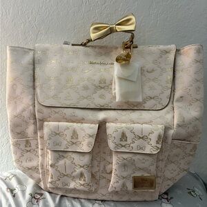 Bath & Body Works Princess Gold-Accent Tote Backpack
